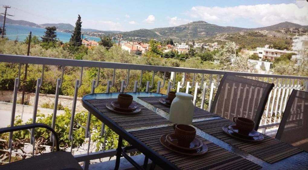 Sea View Palio Apartment Палеон-Цифликион Экстерьер фото