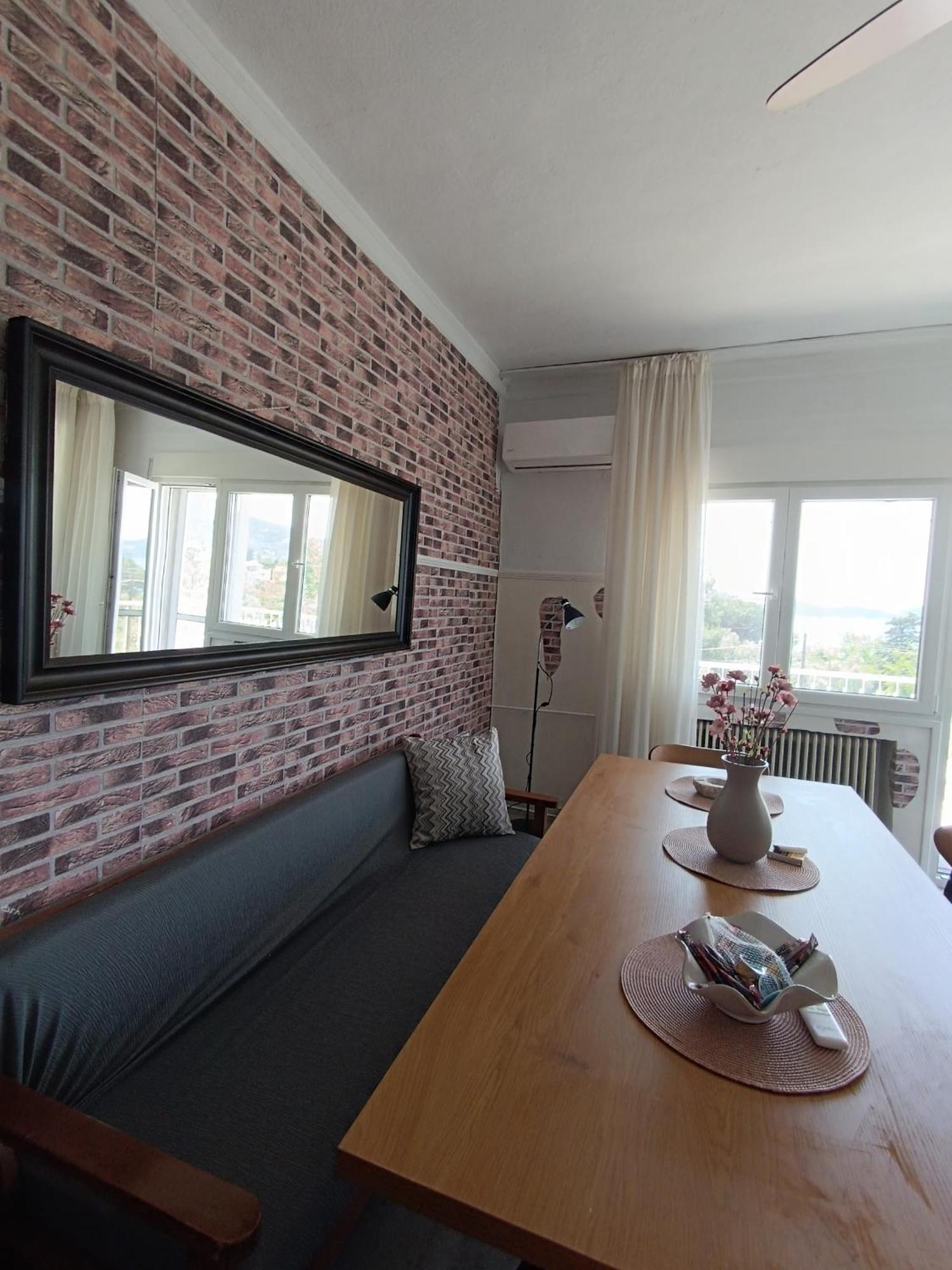 Sea View Palio Apartment Палеон-Цифликион Экстерьер фото