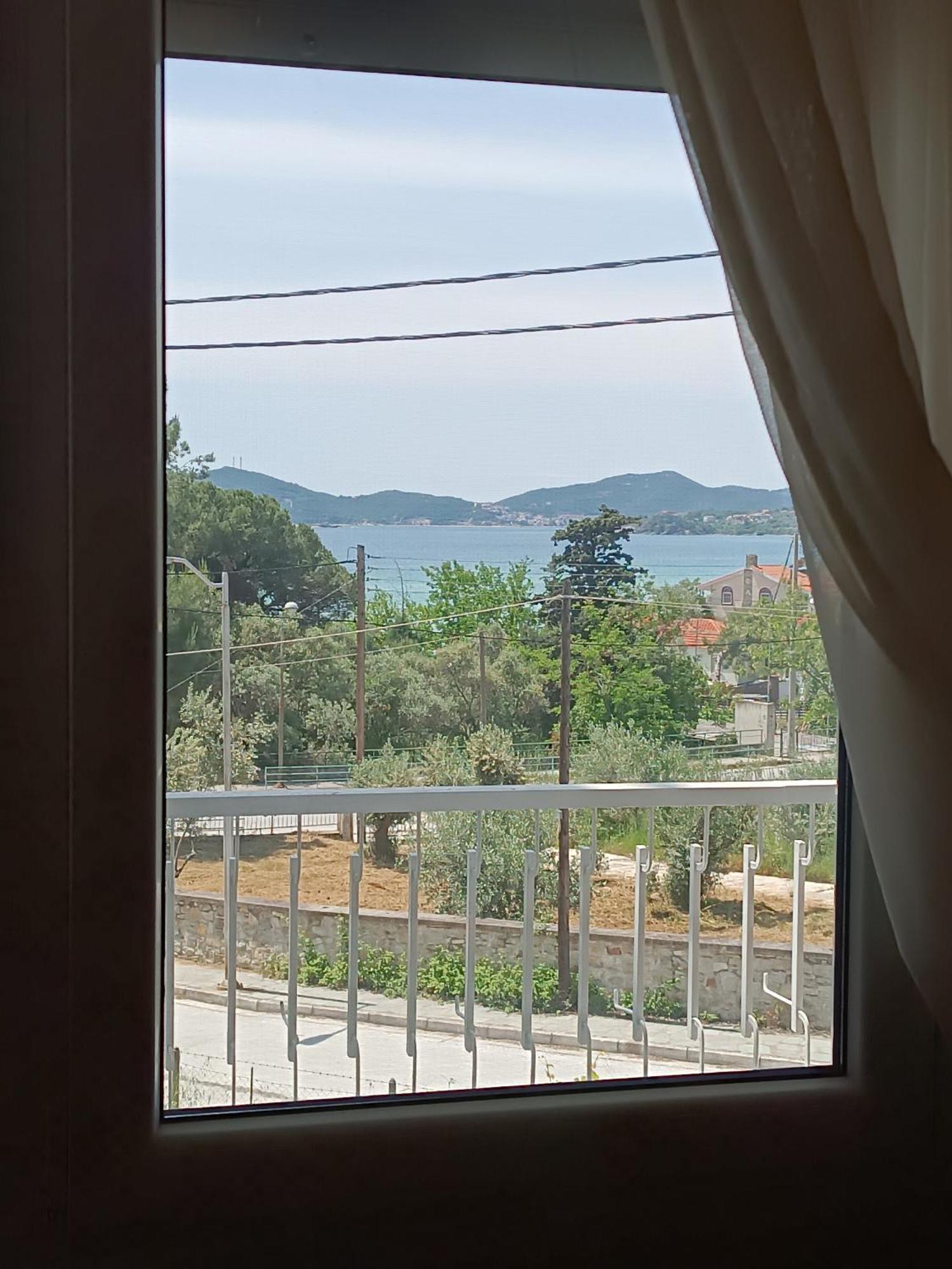 Sea View Palio Apartment Палеон-Цифликион Экстерьер фото