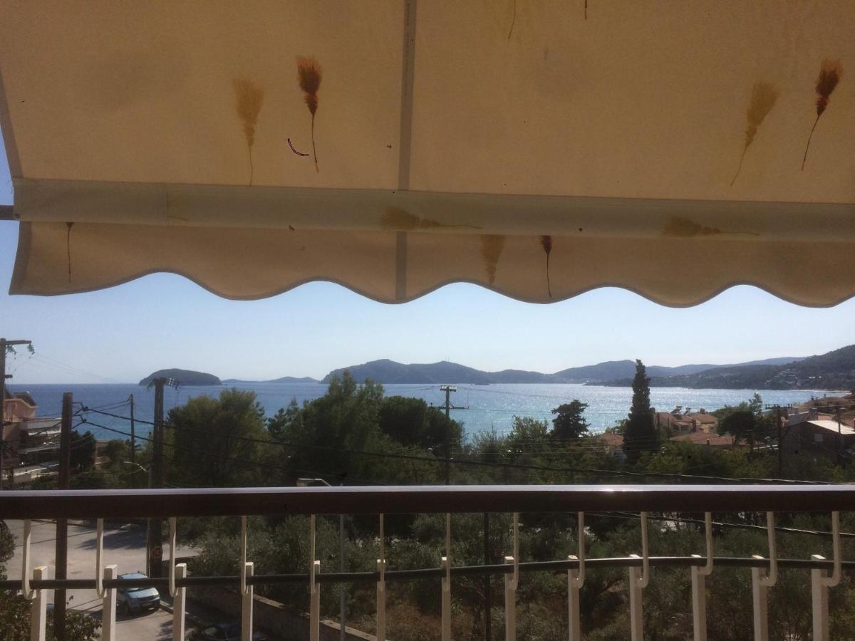 Sea View Palio Apartment Палеон-Цифликион Экстерьер фото