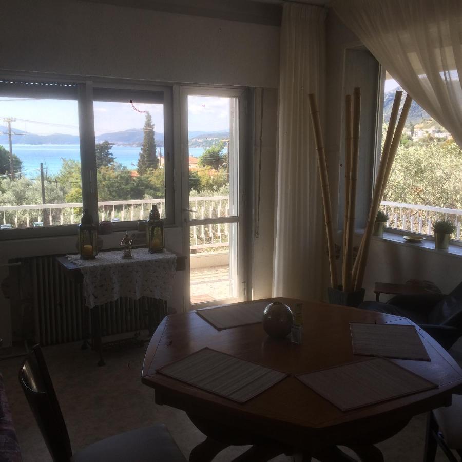 Sea View Palio Apartment Палеон-Цифликион Экстерьер фото